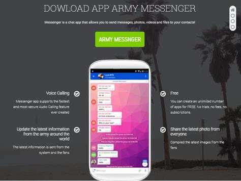 ARMY Messenger screenshot 1