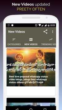 Telugu Video Status and Telugu Status Videos App screenshot 7