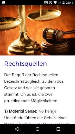Rechts-Kurs screenshot 4
