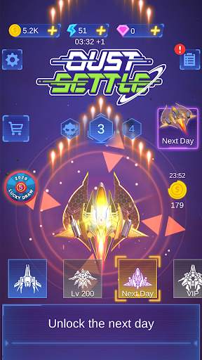 Dust Settle 3D - Galaxy Attack screenshot 4