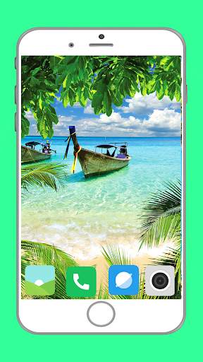 Beach Full HD Wallpaper screenshot 6