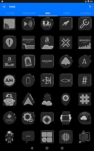 Grayscale Icon Pack screenshot 20