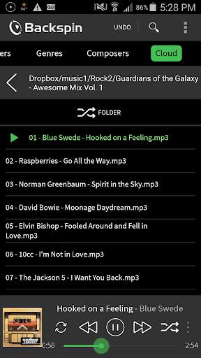 Backspin Music Player screenshot 6