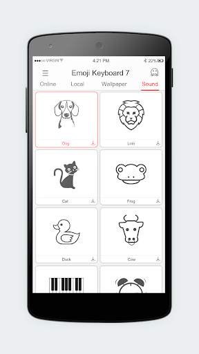 Emoji Keyboard 7 - Cute Sticke screenshot 5