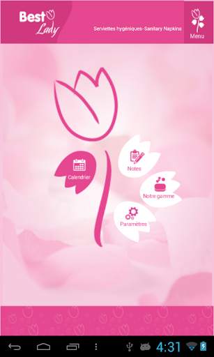 Calendrier Bestlady screenshot 1