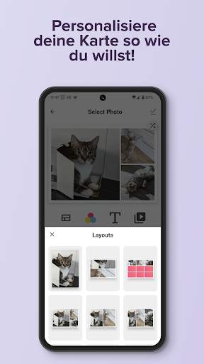 MyPostcard Postkarten App screenshot 4