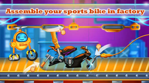 Motorcycle Factory Maker Sim screenshot 2