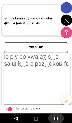 French phonetic transcription screenshot 2
