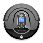 Simulator cleaning robot icon