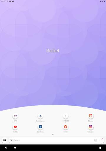 Rocket — Fast and Lightweight Web Browser screenshot 1