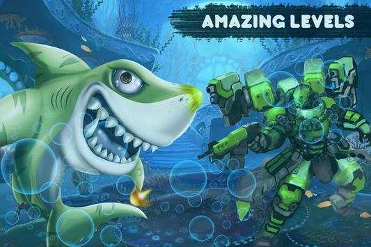 X Robot VS Shark Attack screenshot 2