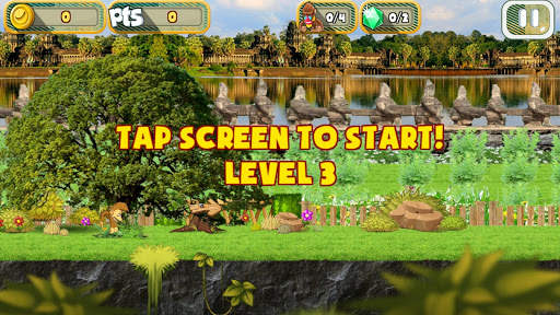 Monkey Adventure - Running Free screenshot 4