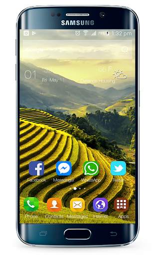 Launcher Theme for Oppo F7 screenshot 1