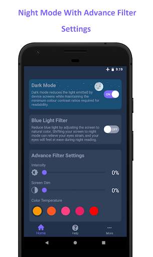 Blue Light Filter - Night Mode screenshot 1