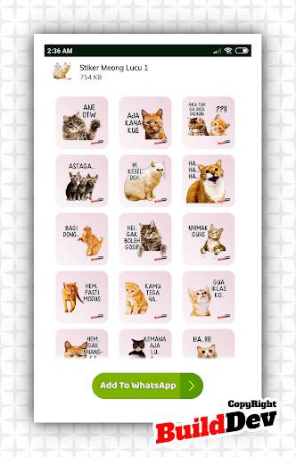 Kumpulan Stiker WA Keren 2021 WAStickerApps screenshot 20