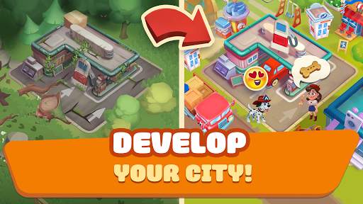 Ranchdale: Farm, city building and mini games screenshot 1