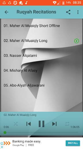 Ruqyah Al Shariah Mp3 screenshot 4