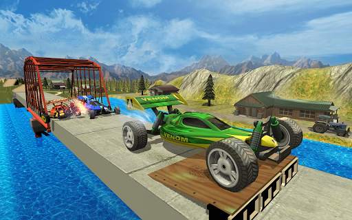 Toy Truck Hill Racing 3D screenshot 2