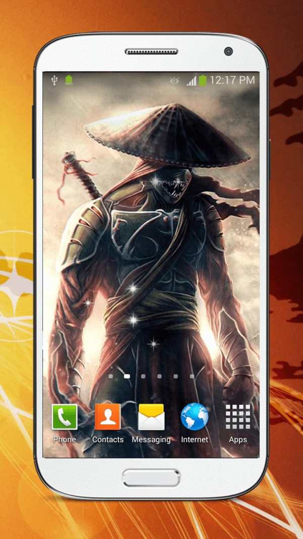 Samurai Live Wallpaper HD screenshot 5
