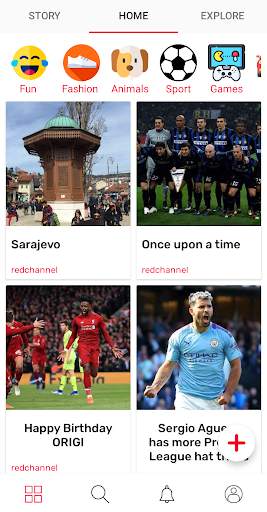 Red - social network, share and find content 👍 screenshot 1