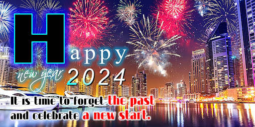 Happy new year 2024 screenshot 3