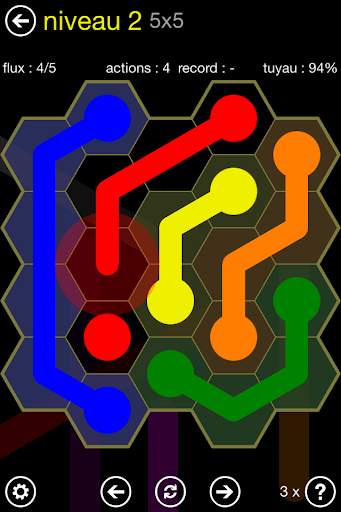 Flow Free: Hexes screenshot 1