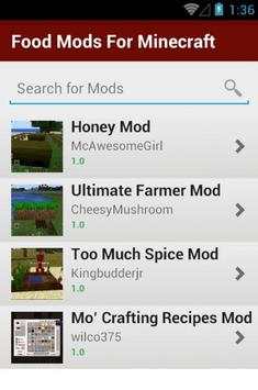 Food Mods For Minecraft screenshot 2