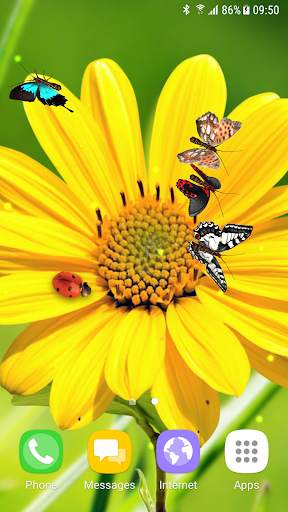 Flowers 3D Parallax Background screenshot 5