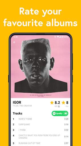Rate Music - Album Ratings & Reviews screenshot 2