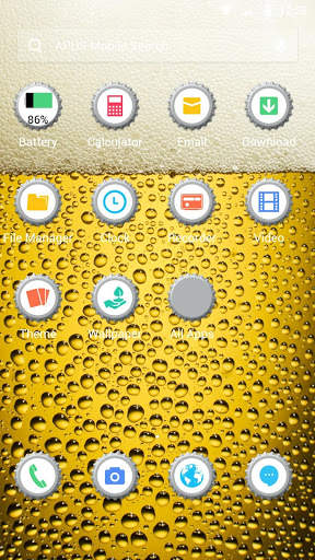 Cheers-APUS Launcher theme screenshot 2