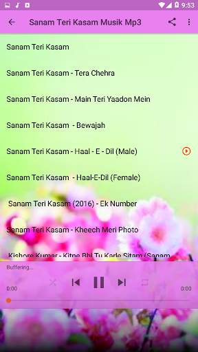 SANAM teri KASAM Ost Musik Mp3 screenshot 3