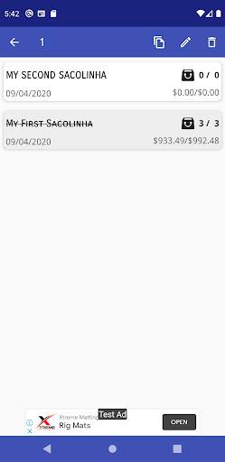 SacolinhaList - Generic shopping list screenshot 7