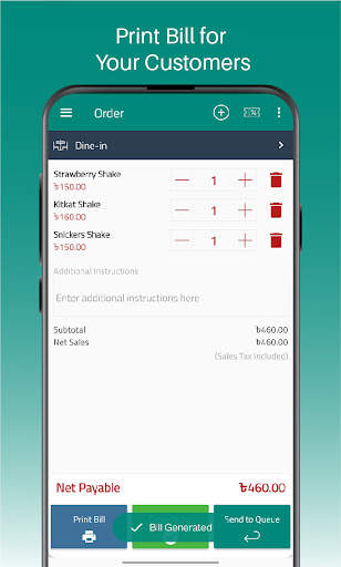 Quickly Restaurant Billing App screenshot 5