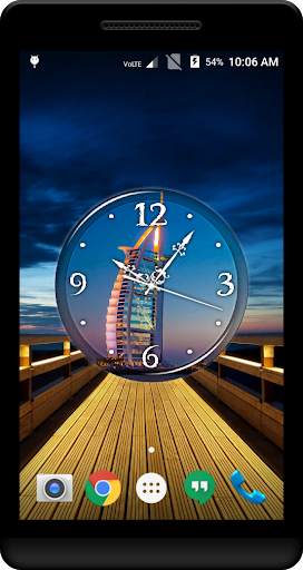 Dubai Clock Live Wallpaper screenshot 1