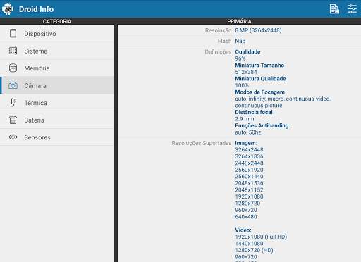 Droid Hardware Info screenshot 15
