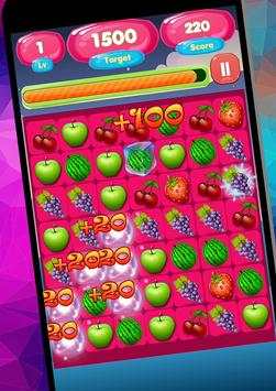Sweet Fruit Candy Game Free screenshot 7
