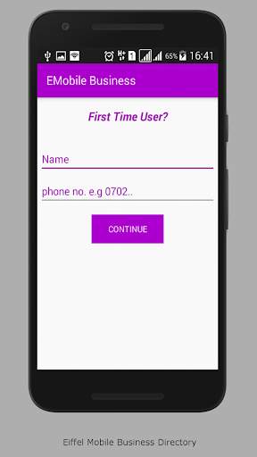 EMobile Business App screenshot 3