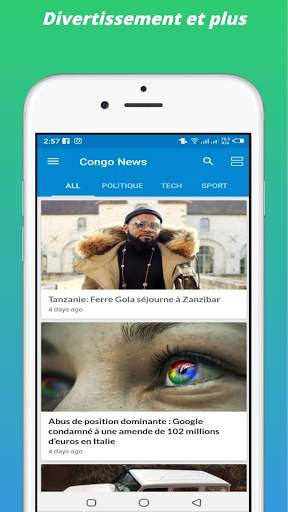 Congo Actualités | Congo News |  DRC News screenshot 1