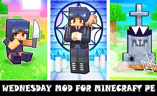 Wednesday Mod for Minecraft screenshot 2