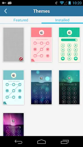 AppLock Theme Galaxy screenshot 3