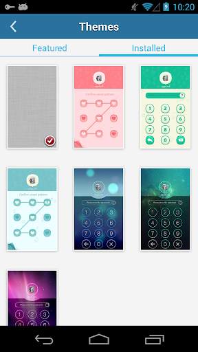 AppLock Theme Pink screenshot 3