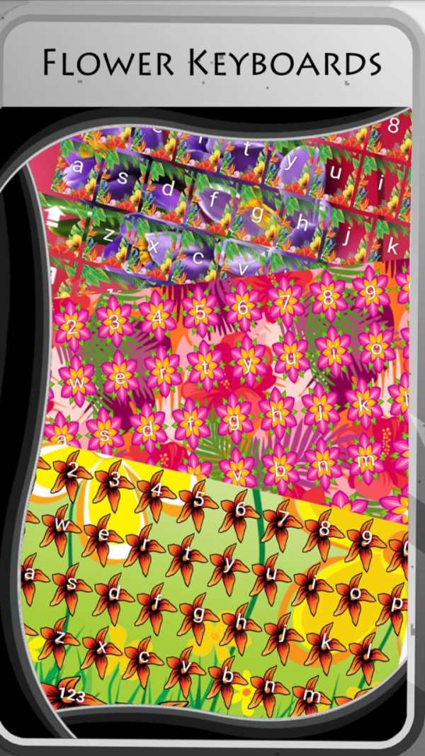 Flower Keyboards screenshot 1