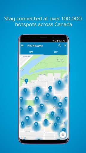 Shaw Go WiFi Finder screenshot 1