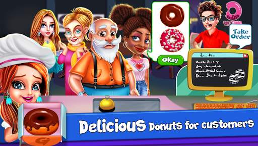 Donut Truck - Cafe Kitchen Cooking Games screenshot 6