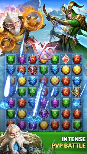 MythWars & Puzzles: RPG Match3 screenshot 4