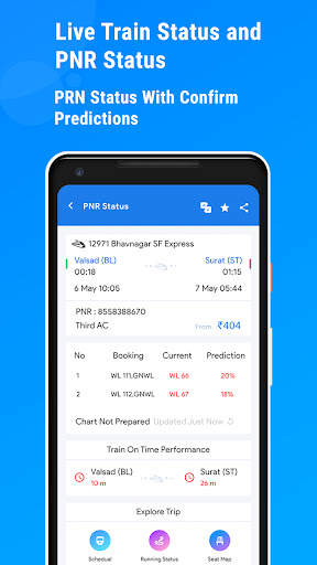 Live Train Status : PNR Status screenshot 5