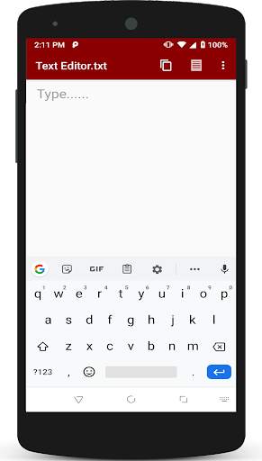 Text Editor скриншот 2