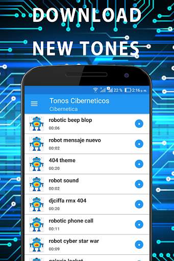 Cybernetic and Robotic Ringtones Free 2020 screenshot 3