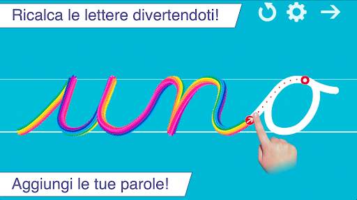 Scrivere in corsivo screenshot 1