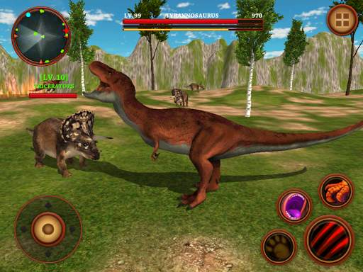 Tyrannosaurus Rex Simulator 3D स्क्रीनशॉट 9